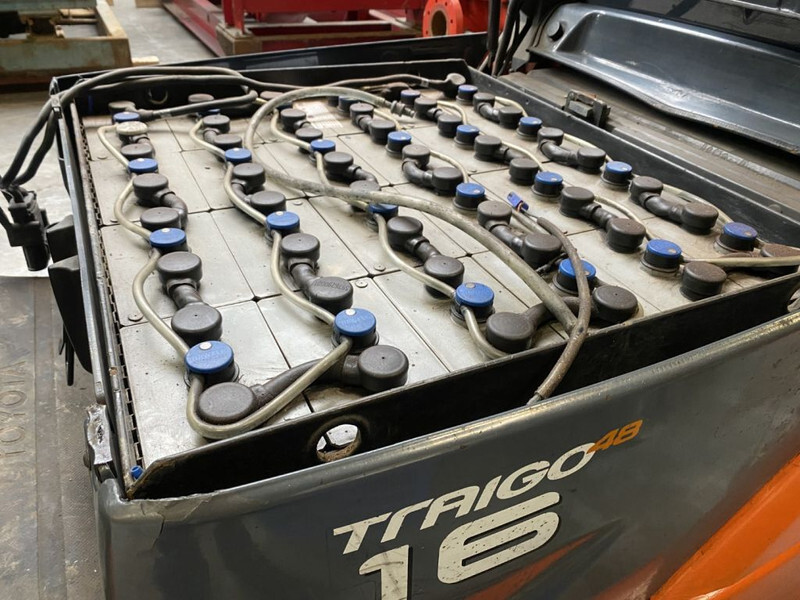 Električni viljuškar Toyota Traigo 16 Duplex Freelift Sideshift 1.6 ton Elektra Heftruck: slika 12