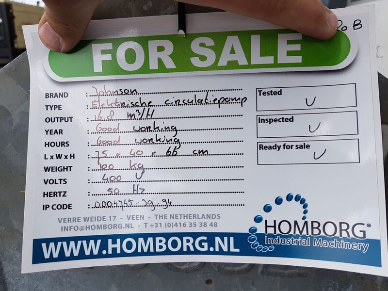 Pumpa za vodu WATERPOMP Elektrische Waterpompsets diverse vermogens 2.2 kW tot 18.5 kW: slika 18