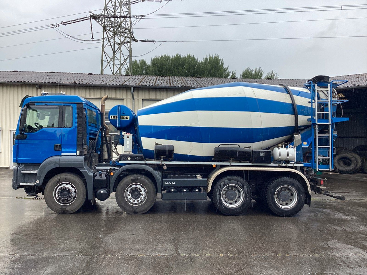 MAN TGS 35.470 8x4 Liebherr HTM 905P 9m³ Intarder - Mikser za beton: slika 2 MAN TGS 35.470 8x4 Liebherr HTM 905P 9m³ Intarder - Mikser za beton: slika 2