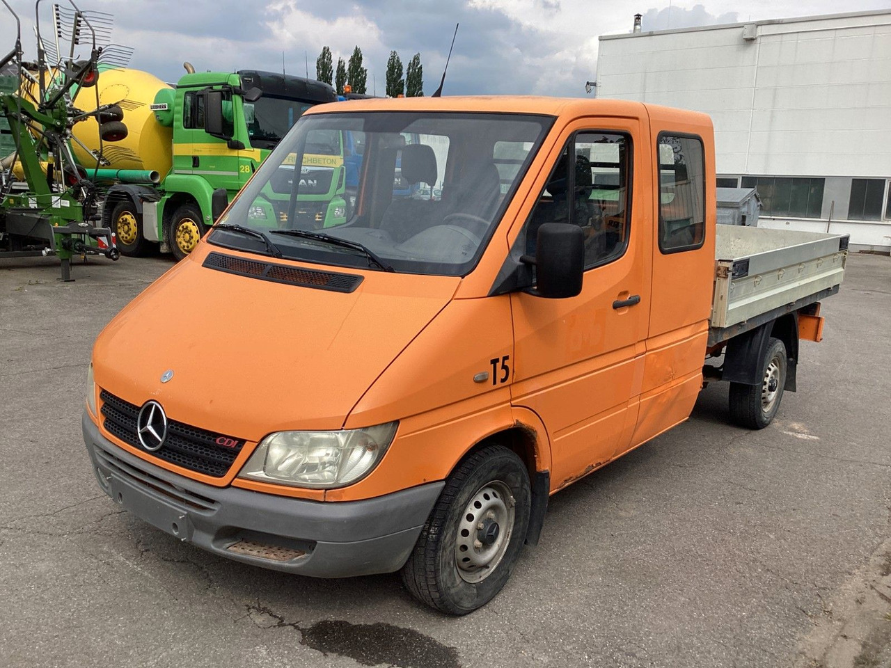 Mercedes-Benz Sprinter Pritsche Doka 211 CDI - Dostavno vozilo sa otvorenom sandukom, Dostavno vozilo sa duplom kabinom: slika 1 Mercedes-Benz Sprinter Pritsche Doka 211 CDI - Dostavno vozilo sa otvorenom sandukom, Dostavno vozilo sa duplom kabinom: slika 1