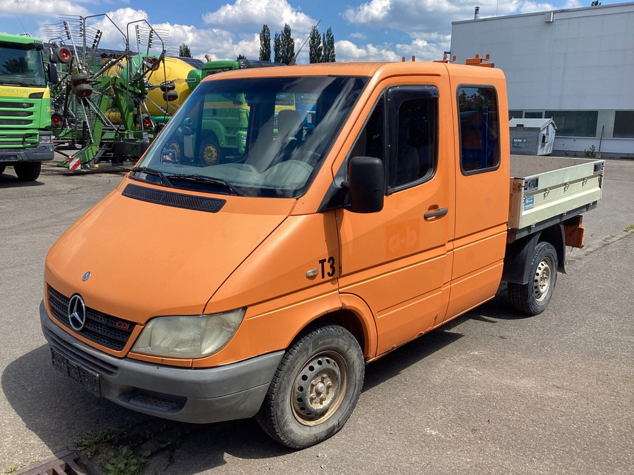 Mercedes-Benz Sprinter Pritsche Doka 211 CDI - Dostavno vozilo sa otvorenom sandukom, Dostavno vozilo sa duplom kabinom: slika 1 Mercedes-Benz Sprinter Pritsche Doka 211 CDI - Dostavno vozilo sa otvorenom sandukom, Dostavno vozilo sa duplom kabinom: slika 1