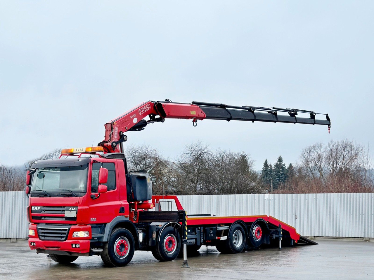 DAF 85.510*ABSCHLEPPWAGEN 8,00m+ FASSI F4 A.2.26 - Šlep vozilo: slika 2 DAF 85.510*ABSCHLEPPWAGEN 8,00m+ FASSI F4 A.2.26 - Šlep vozilo: slika 2