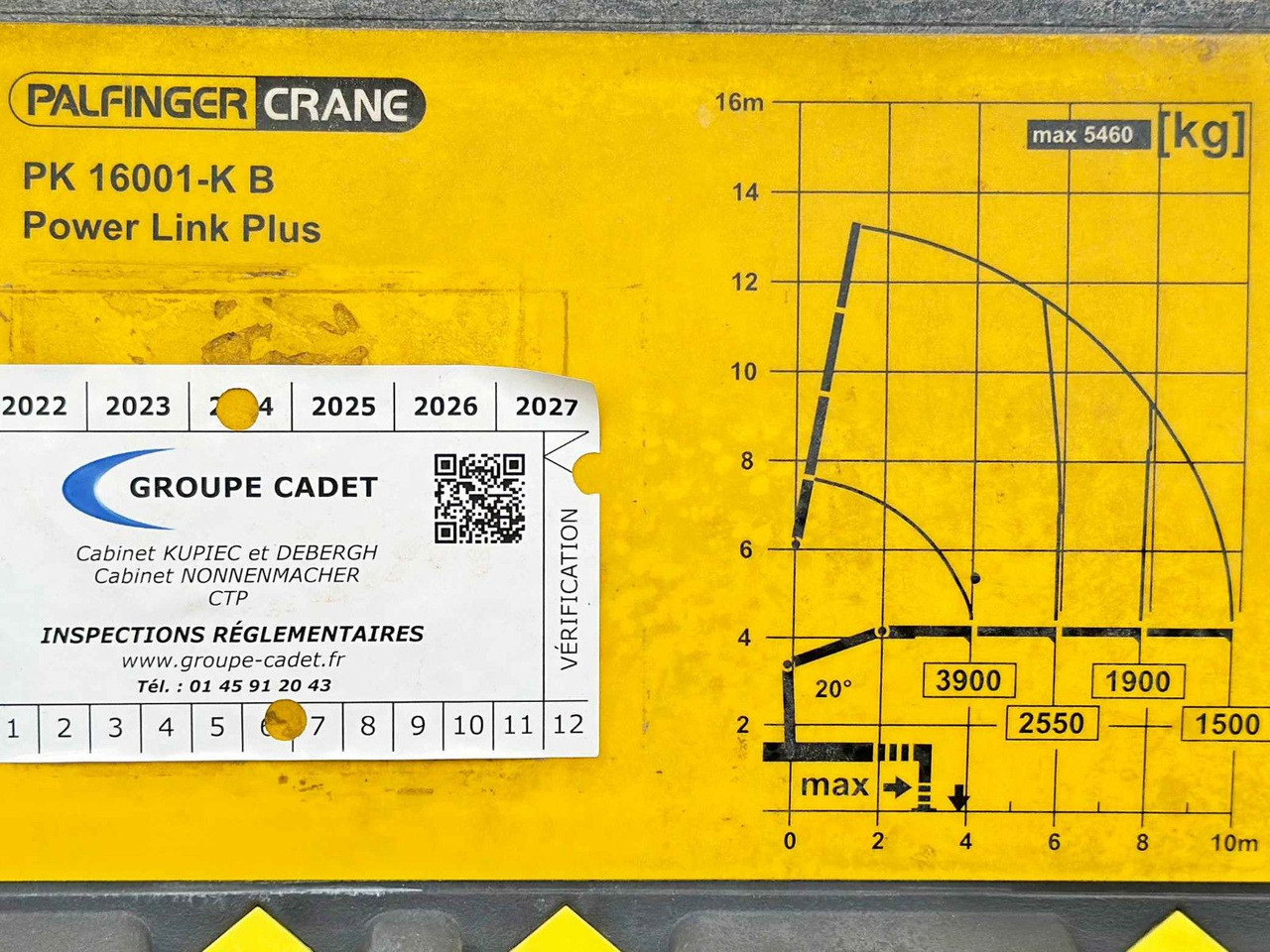 Kamion sa dizalicom novi DAF CF 410 * Kipper 4,90 m + PK 16001 - K B * 6x4: slika 8