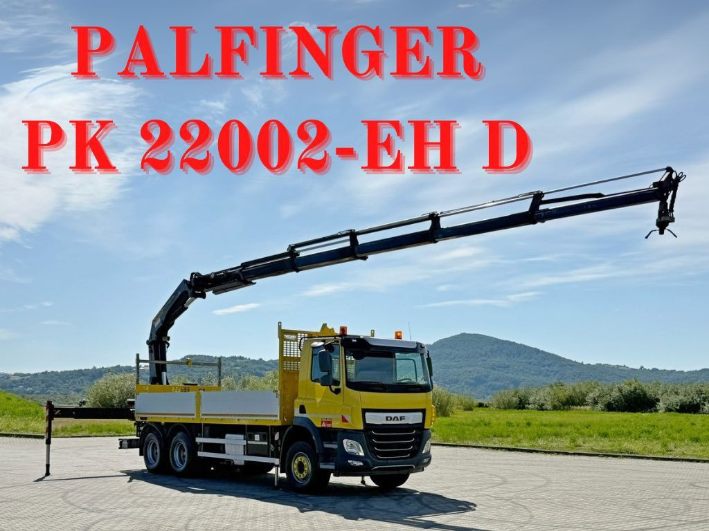 DAF CF 450 * PK 22002 - EH D + FUNK * 6x4 * TOP - Kamion sa dizalicom: slika 1 DAF CF 450 * PK 22002 - EH D + FUNK * 6x4 * TOP - Kamion sa dizalicom: slika 1