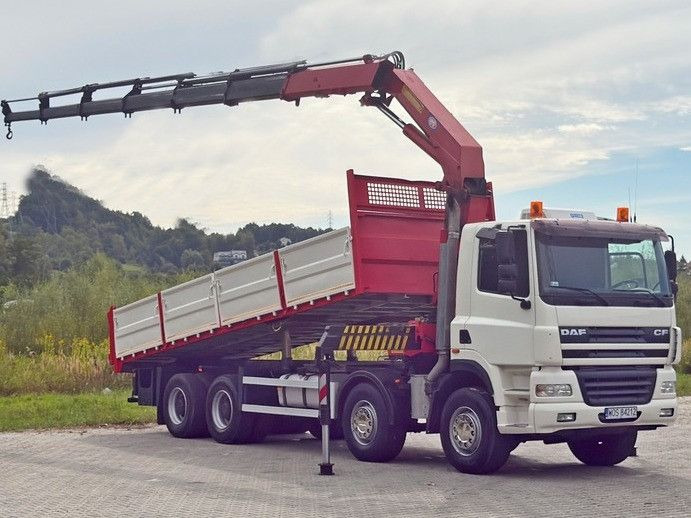 DAF CF 85.380 * HMF 2823 K6 (B3) + FUNK * 8x4 * TOP - Kamion sa dizalicom: slika 2 DAF CF 85.380 * HMF 2823 K6 (B3) + FUNK * 8x4 * TOP - Kamion sa dizalicom: slika 2