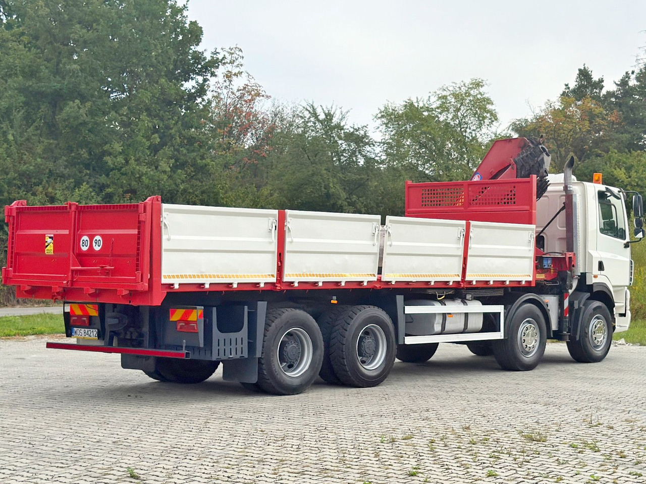 Istovarivač, Kamion sa dizalicom DAF CF 85.380 * HMF 2823 K6 (B3) + FUNK * 8x4 * TOP: slika 6