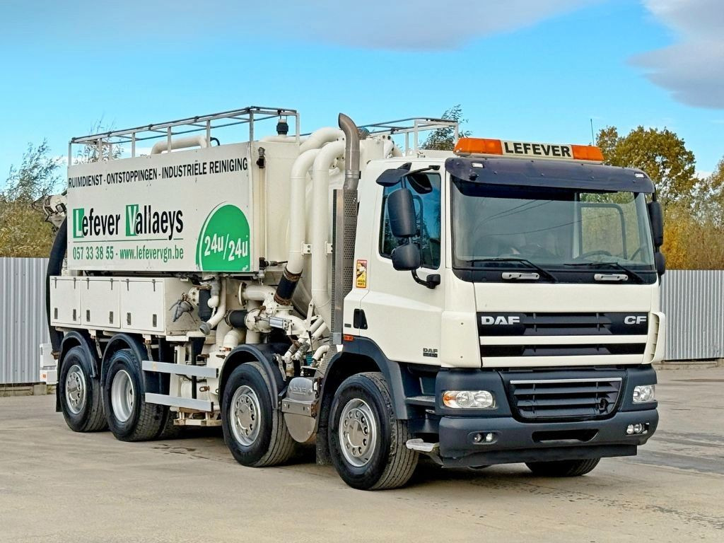 DAF CF 85.410 * Saug und Spülwagen +FUNK - Vakuumska cisterna: slika 1 DAF CF 85.410 * Saug und Spülwagen +FUNK - Vakuumska cisterna: slika 1