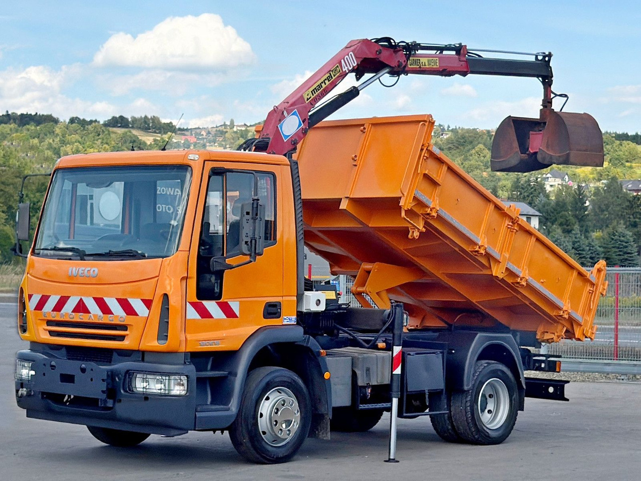 Iveco EUROCARGO 120E18 * HMF 403 K1 * TOPZUSTAND - Kamion sa dizalicom, Istovarivač: slika 2 Iveco EUROCARGO 120E18 * HMF 403 K1 * TOPZUSTAND - Kamion sa dizalicom, Istovarivač: slika 2