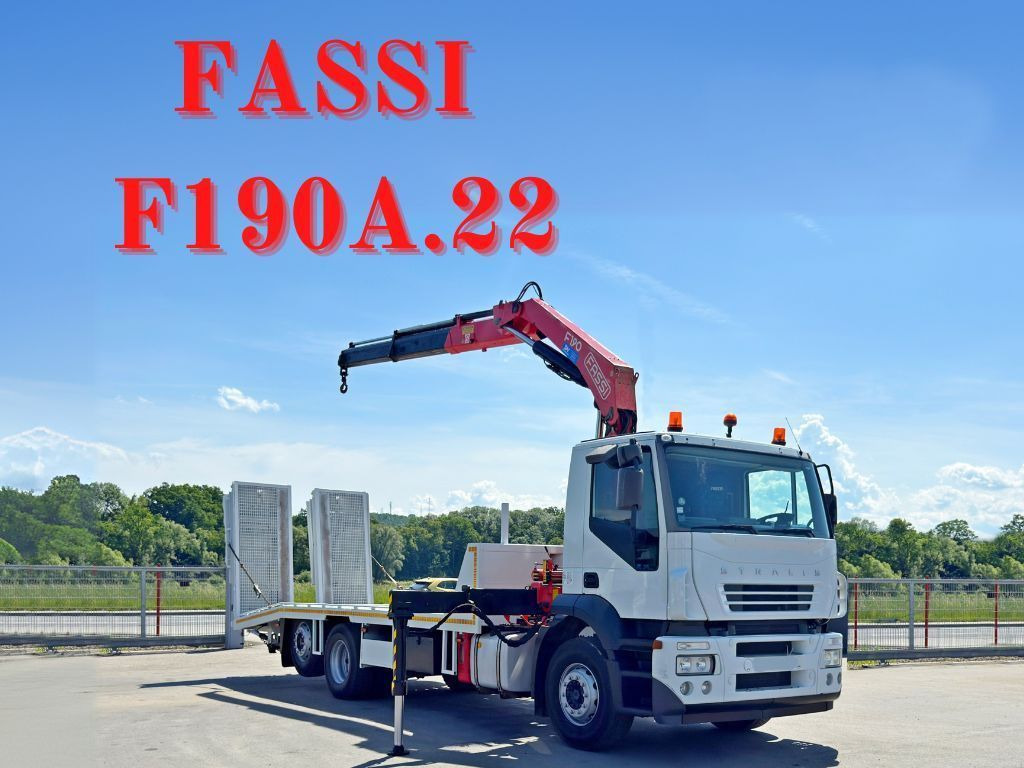 Iveco STRALIS 380 * FASSI F190A.22 + FUNK * TOP - Šlep vozilo: slika 1 Iveco STRALIS 380 * FASSI F190A.22 + FUNK * TOP - Šlep vozilo: slika 1