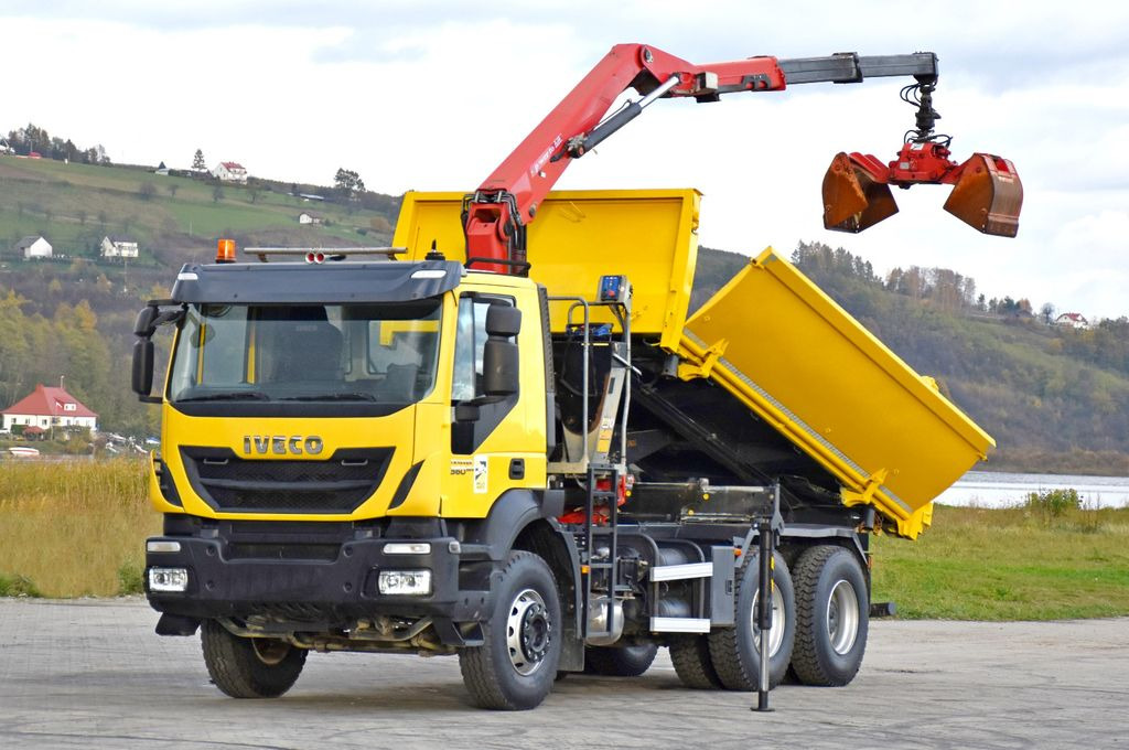 Iveco TRAKKER 360 * Kipper 4,90m* KRAN/FUNK*6x4 - Kamion sa dizalicom, Istovarivač: slika 3 Iveco TRAKKER 360 * Kipper 4,90m* KRAN/FUNK*6x4 - Kamion sa dizalicom, Istovarivač: slika 3