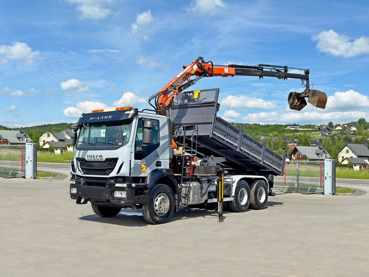 Iveco TRAKKER 410*Kipper 5,20m*ATLAS 165.2E * FUNK/6x4 Iveco TRAKKER 410*Kipper 5,20m*ATLAS 165.2E * FUNK/6x4 - Istovarivač, Kamion sa dizalicom: slika 2 Iveco TRAKKER 410*Kipper 5,20m*ATLAS 165.2E * FUNK/6x4 Iveco TRAKKER 410*Kipper 5,20m*ATLAS 165.2E * FUNK/6x4 - Istovarivač, Kamion sa dizalicom: slika 2