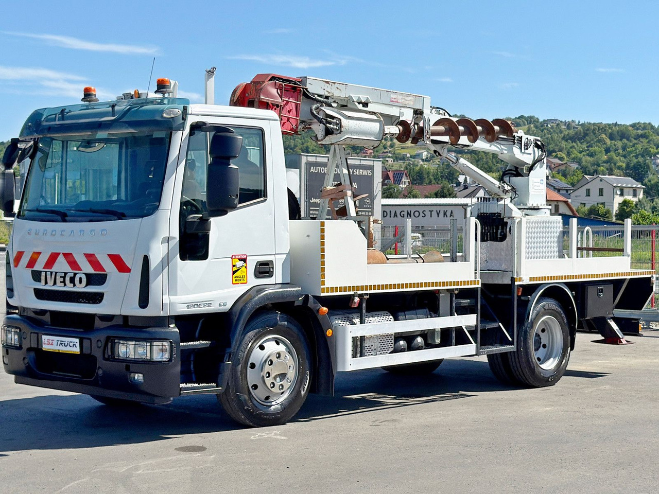 Iveco Eurocargo 120E22 * Bohrgerät auf LKW + FUNK *TOP - Kamion, Kamion sa dizalicom: slika 4 Iveco Eurocargo 120E22 * Bohrgerät auf LKW + FUNK *TOP - Kamion, Kamion sa dizalicom: slika 4