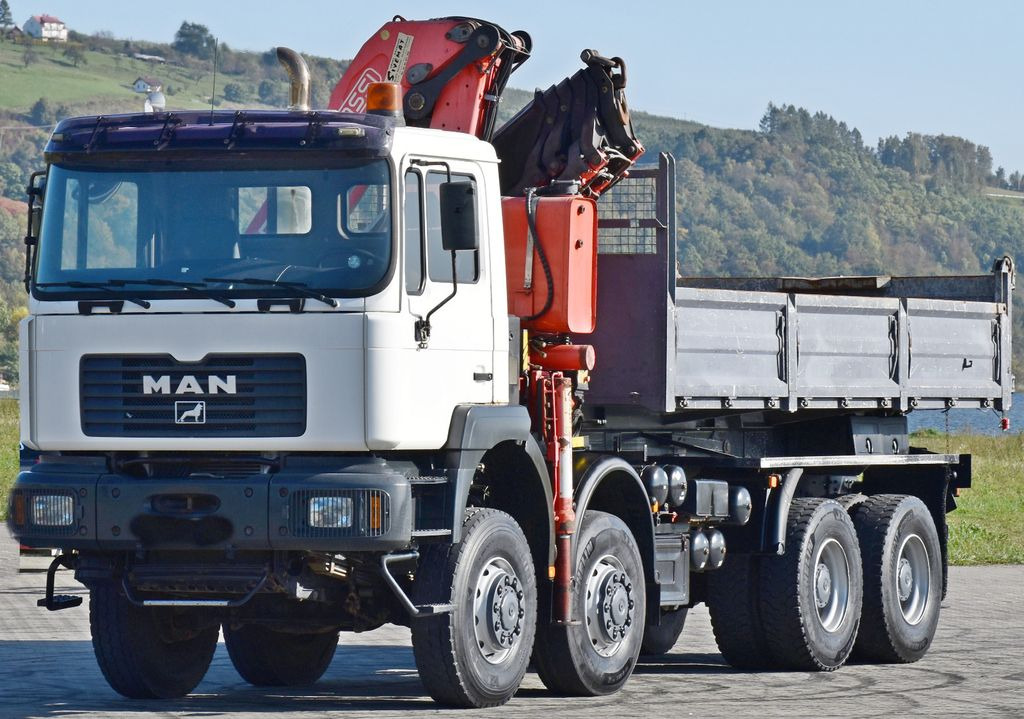 MAN 41.460 * KRAN * 8x8 ! TOPZUSTAND - Kamion sa dizalicom, Istovarivač: slika 3 MAN 41.460 * KRAN * 8x8 ! TOPZUSTAND - Kamion sa dizalicom, Istovarivač: slika 3
