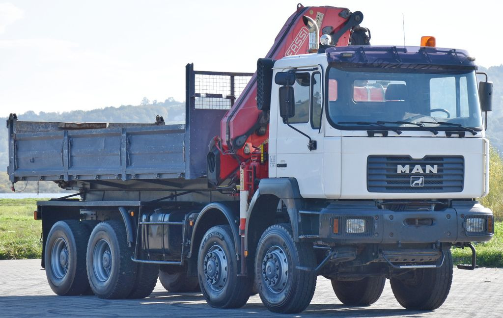 MAN 41.460 * KRAN * 8x8 ! TOPZUSTAND - Kamion sa dizalicom, Istovarivač: slika 4 MAN 41.460 * KRAN * 8x8 ! TOPZUSTAND - Kamion sa dizalicom, Istovarivač: slika 4