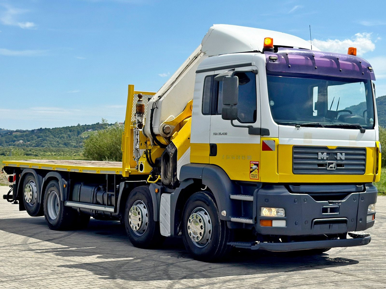 MAN TGA 35.430 * HIAB 700 E - 6 + FUNK* TOPZUSTAND - Kamion sa dizalicom: slika 3 MAN TGA 35.430 * HIAB 700 E - 6 + FUNK* TOPZUSTAND - Kamion sa dizalicom: slika 3