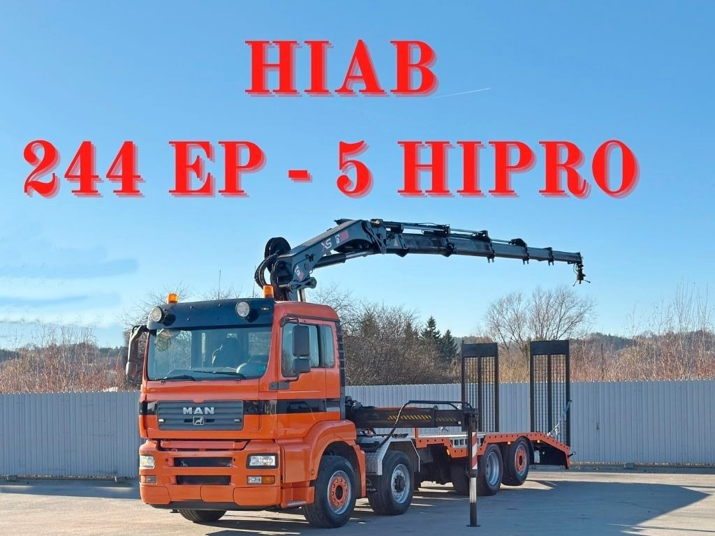 MAN TGA 35.480 / HIAB 244 EP - 5 HIPRO - Kamion sa dizalicom: slika 1 MAN TGA 35.480 / HIAB 244 EP - 5 HIPRO - Kamion sa dizalicom: slika 1
