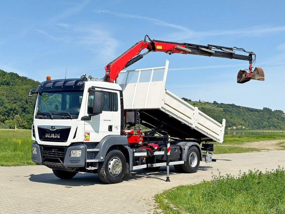 MAN TGS 18.360 * FASSI F135A.0.23 + FUNK * TOP - Kamion sa dizalicom: slika 2 MAN TGS 18.360 * FASSI F135A.0.23 + FUNK * TOP - Kamion sa dizalicom: slika 2