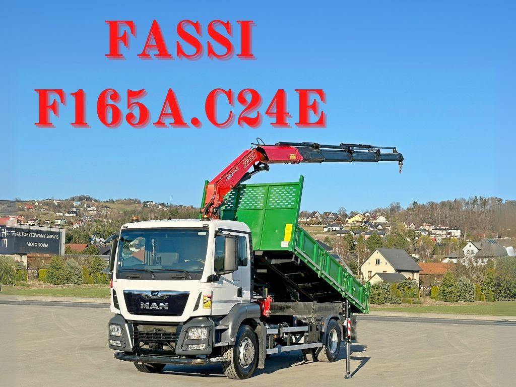 MAN TGS 18.360 *FASSI F165A.C.24E + FUNK*TOPZUSTAND - Kamion sa dizalicom: slika 1 MAN TGS 18.360 *FASSI F165A.C.24E + FUNK*TOPZUSTAND - Kamion sa dizalicom: slika 1
