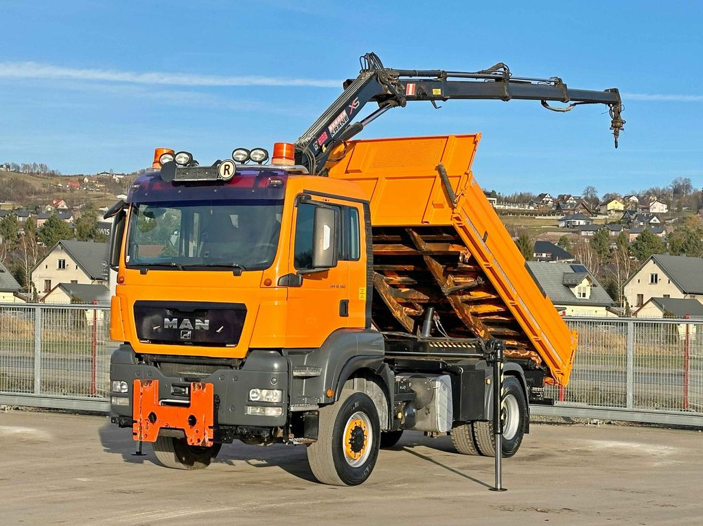 MAN TGS 18.360 * HIAB 099 E-3 HIDUO + FUNK *4x4 - Istovarivač, Kamion sa dizalicom: slika 2 MAN TGS 18.360 * HIAB 099 E-3 HIDUO + FUNK *4x4 - Istovarivač, Kamion sa dizalicom: slika 2