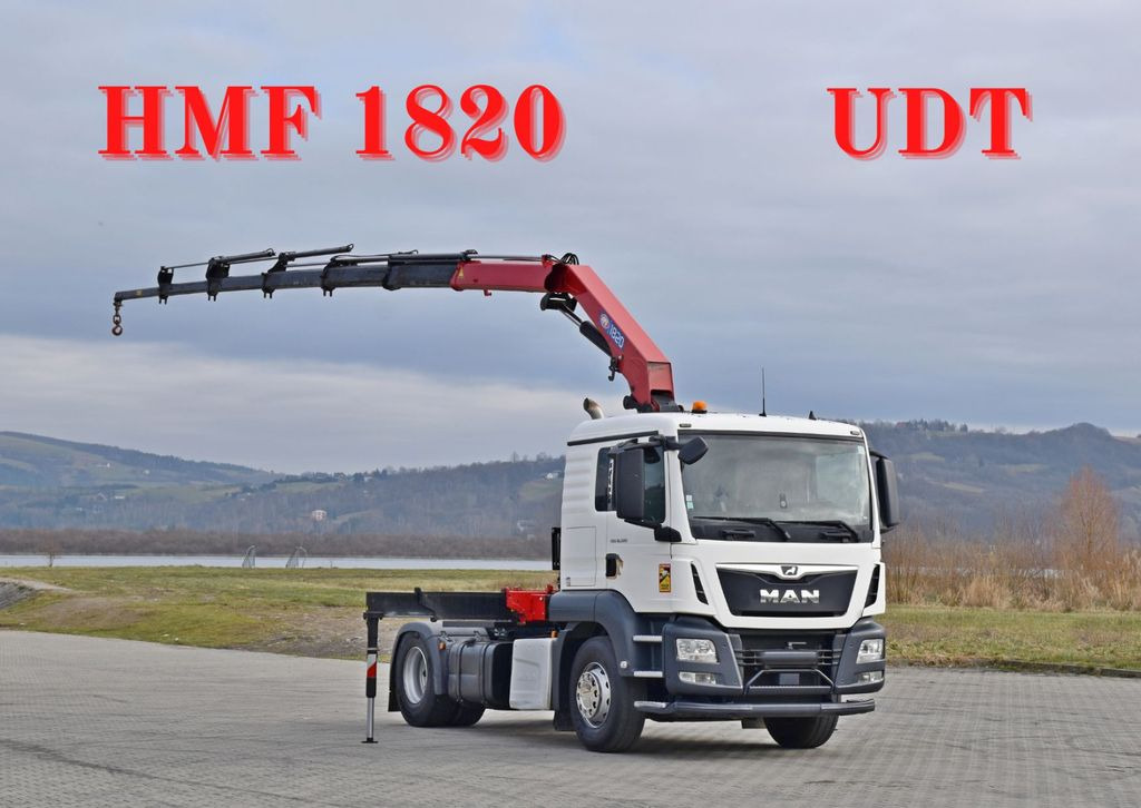 MAN TGS 18.500 Sattelzugmaschine + KRAN /FUNK MAN TGS 18.500 Sattelzugmaschine + KRAN /FUNK - Kamion sa dizalicom: slika 1 MAN TGS 18.500 Sattelzugmaschine + KRAN /FUNK MAN TGS 18.500 Sattelzugmaschine + KRAN /FUNK - Kamion sa dizalicom: slika 1