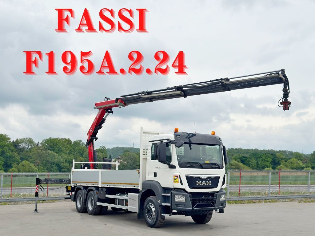 MAN TGS 26.360* FASSI F195A.2.24 / FUNK * 6x4 * TOP - Kamion sa dizalicom: slika 1 MAN TGS 26.360* FASSI F195A.2.24 / FUNK * 6x4 * TOP - Kamion sa dizalicom: slika 1