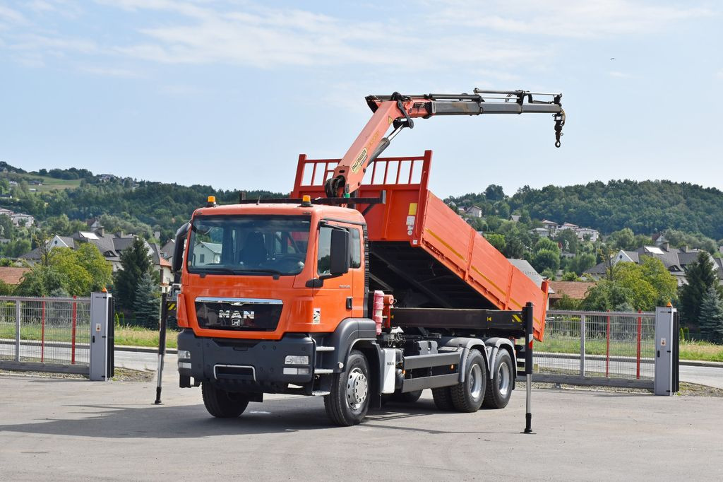 MAN TGS 26.360 Kipper 6,10m* PK 16001 - KB/FUNK* 6x4 - Istovarivač, Kamion sa dizalicom: slika 2 MAN TGS 26.360 Kipper 6,10m* PK 16001 - KB/FUNK* 6x4 - Istovarivač, Kamion sa dizalicom: slika 2