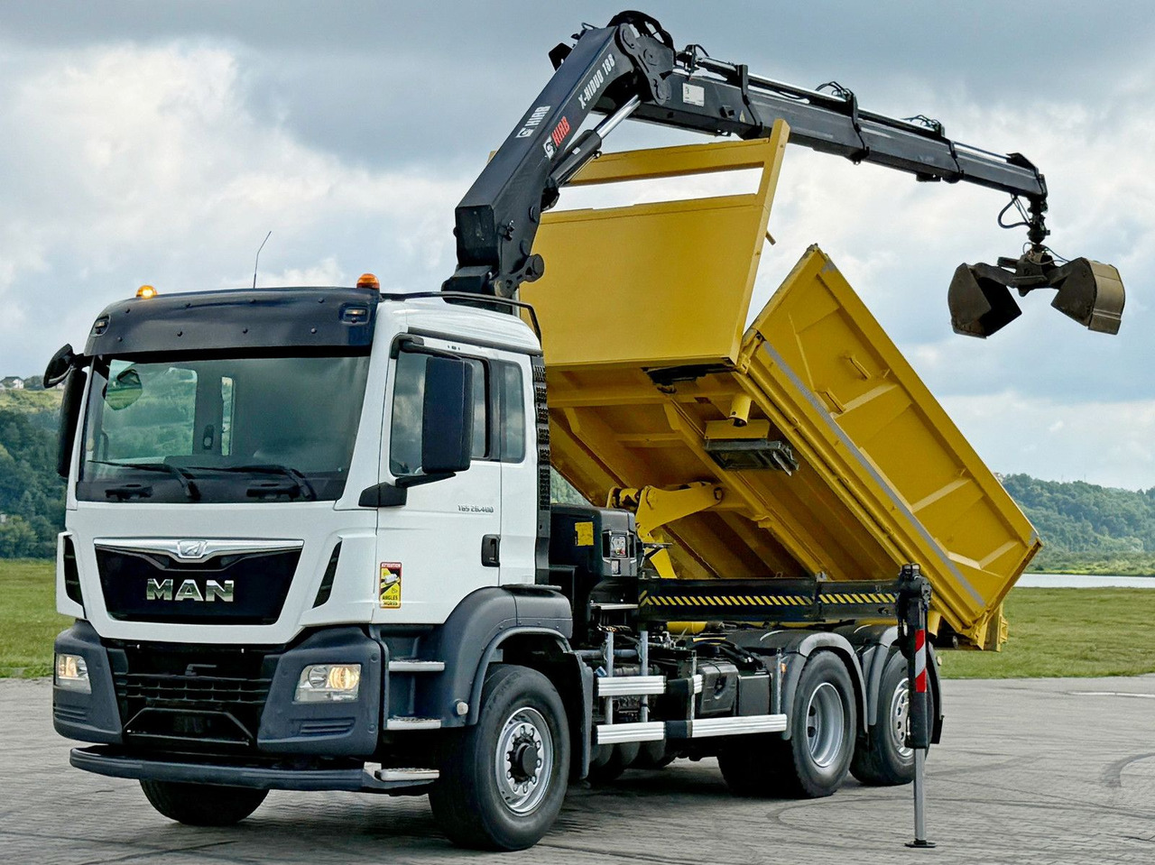MAN TGS 26.400 * HIAB X-HIDUO 188 E-3 + FUNK * 6x4 - Kamion sa dizalicom: slika 3 MAN TGS 26.400 * HIAB X-HIDUO 188 E-3 + FUNK * 6x4 - Kamion sa dizalicom: slika 3