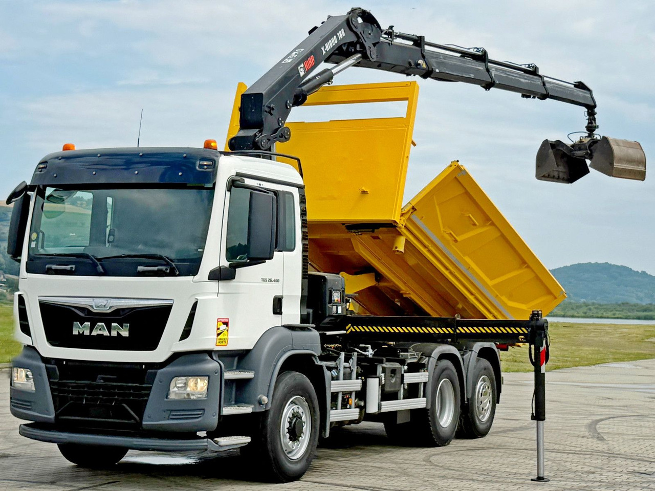 MAN TGS 26.400 * HIAB X-HIDUO 188 E-3 + FUNK * 6x4 - Kamion sa dizalicom: slika 3 MAN TGS 26.400 * HIAB X-HIDUO 188 E-3 + FUNK * 6x4 - Kamion sa dizalicom: slika 3