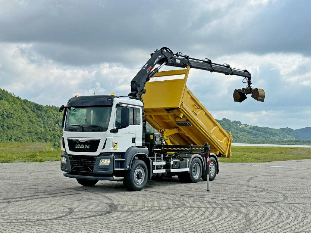 MAN TGS 26.400 * HIAB X-HIDUO 188 E-3 + FUNK * 6x4 - Kamion sa dizalicom: slika 2 MAN TGS 26.400 * HIAB X-HIDUO 188 E-3 + FUNK * 6x4 - Kamion sa dizalicom: slika 2