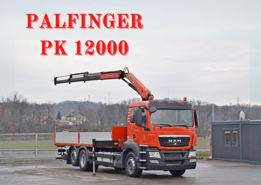 MAN TGS 26.400 * PK 12000/FUNK* TOPZUSTAND - Kamion sa dizalicom, Kamion sa tovarnim sandukom: slika 1 MAN TGS 26.400 * PK 12000/FUNK* TOPZUSTAND - Kamion sa dizalicom, Kamion sa tovarnim sandukom: slika 1