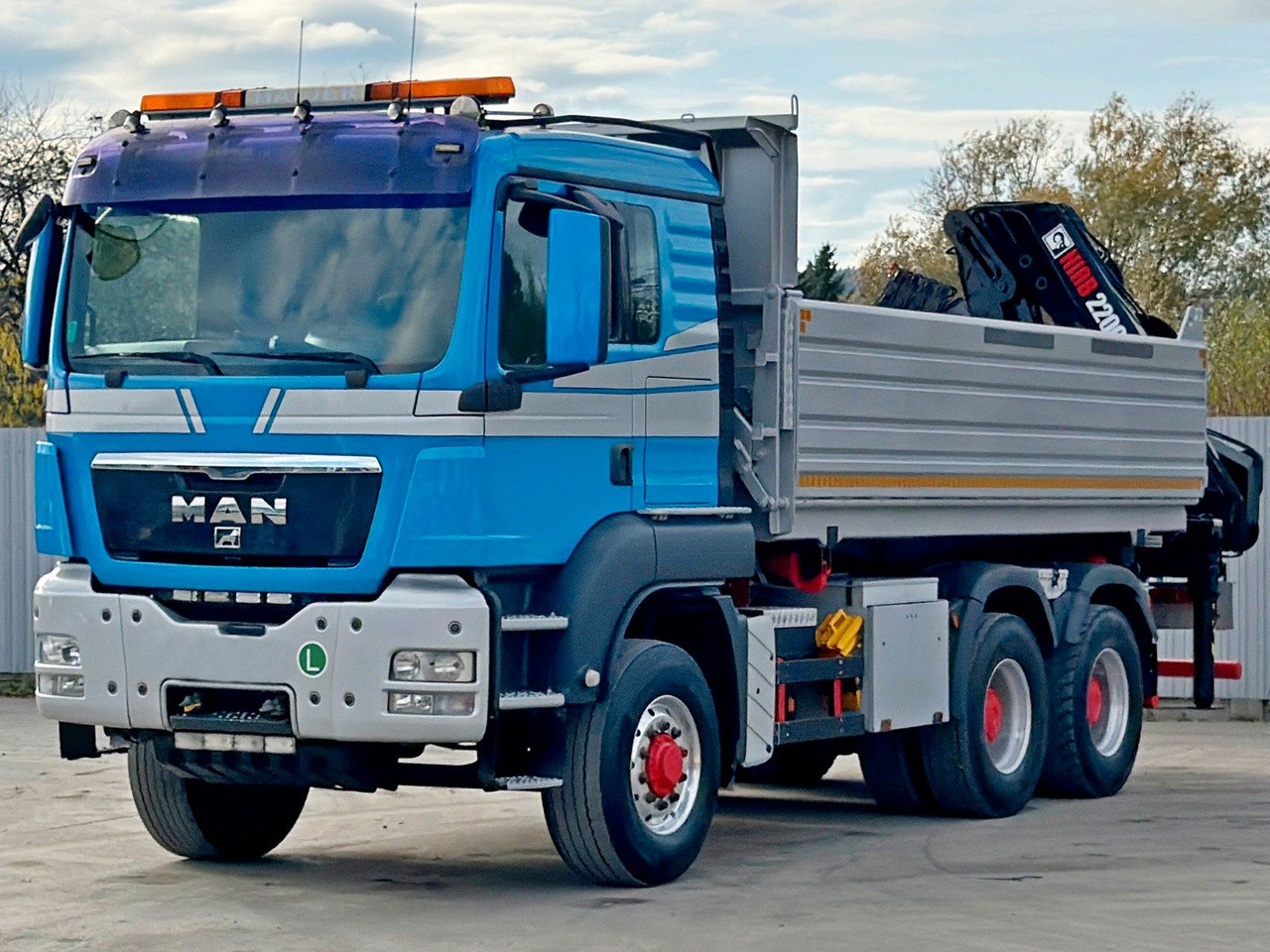 MAN TGS 26.480 * HIAB 220 - C5 + FUNK / 6x6 - Istovarivač, Kamion sa dizalicom: slika 4 MAN TGS 26.480 * HIAB 220 - C5 + FUNK / 6x6 - Istovarivač, Kamion sa dizalicom: slika 4