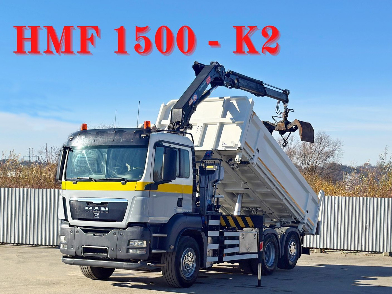 MAN TGS 28.320 * HMF 1500 - K2 * TOPZUSTAND - Kamion sa dizalicom: slika 1 MAN TGS 28.320 * HMF 1500 - K2 * TOPZUSTAND - Kamion sa dizalicom: slika 1