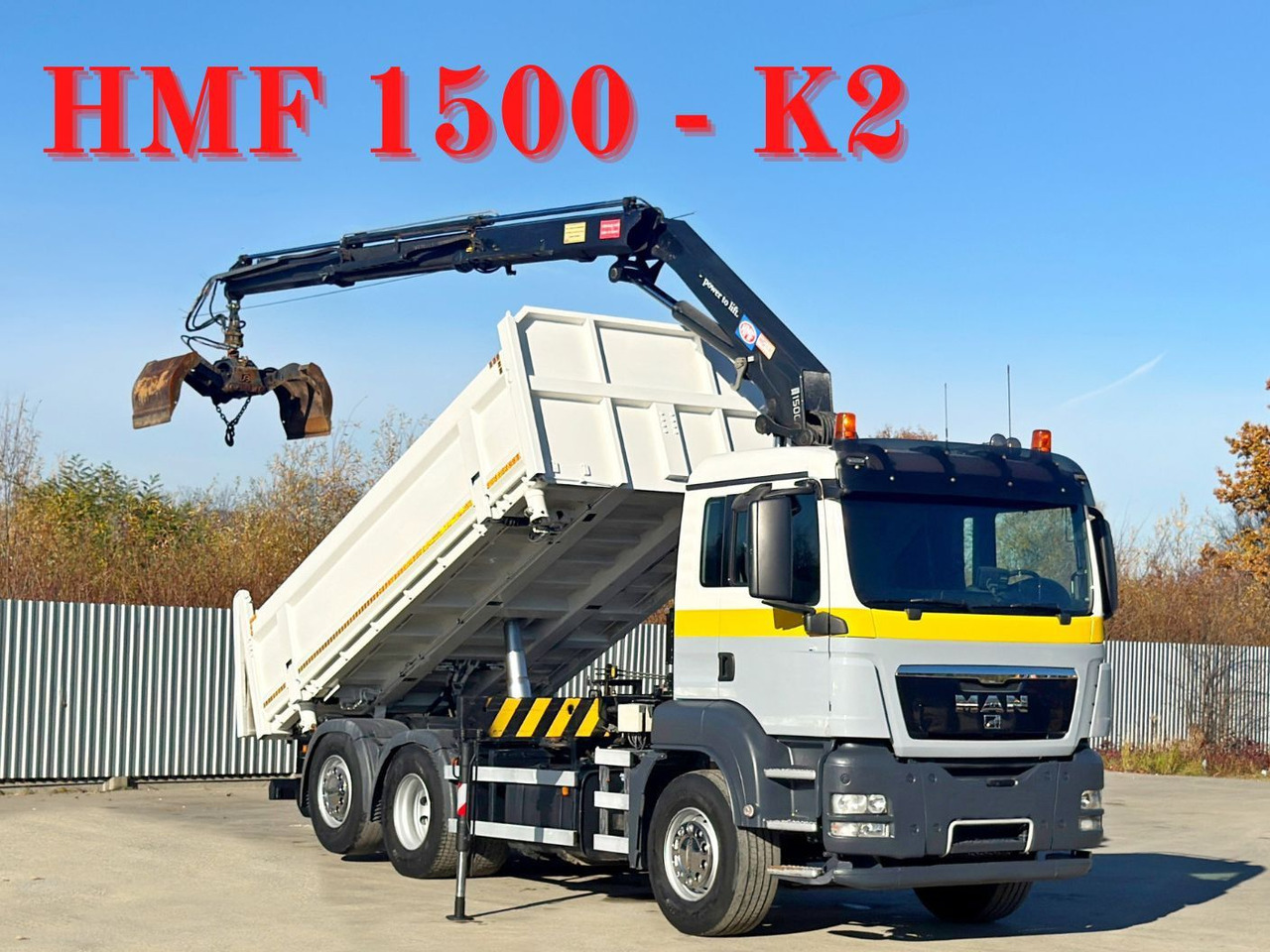 MAN TGS 28.320 * HMF 1500 - K2 * TOPZUSTAND - Kamion sa dizalicom: slika 1 MAN TGS 28.320 * HMF 1500 - K2 * TOPZUSTAND - Kamion sa dizalicom: slika 1
