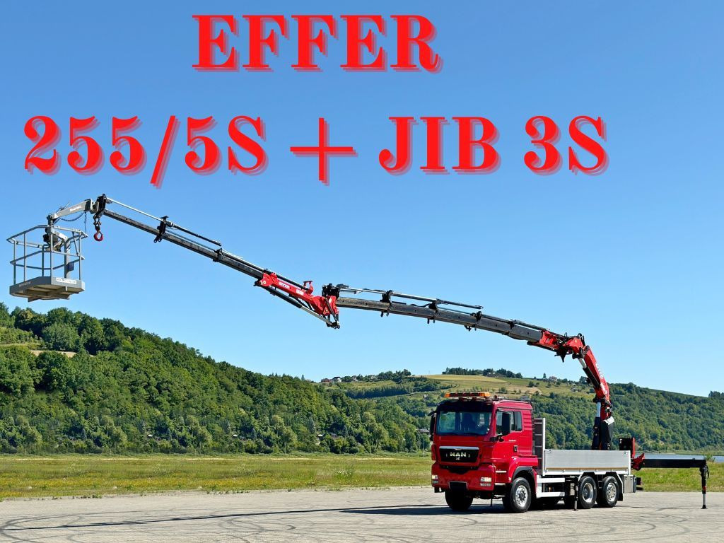 MAN TGS 28.480 * EFFER 255/5S + JIB 3S + FUNK * TOP - Kamion sa dizalicom: slika 1 MAN TGS 28.480 * EFFER 255/5S + JIB 3S + FUNK * TOP - Kamion sa dizalicom: slika 1