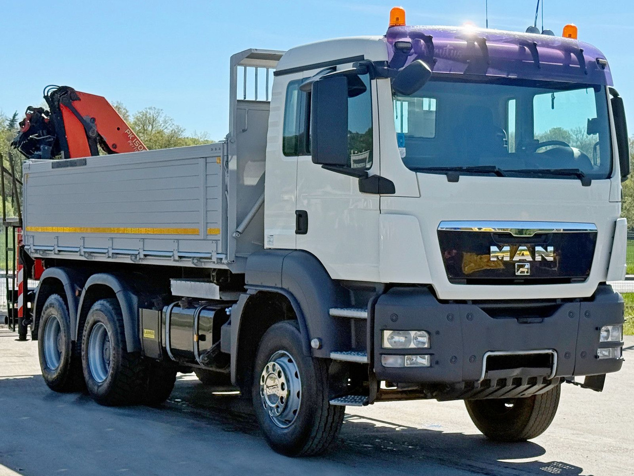 MAN TGS 33.360*KIPPER 4,95 m *PK 15002 * 6x4 - Kamion sa dizalicom: slika 4 MAN TGS 33.360*KIPPER 4,95 m *PK 15002 * 6x4 - Kamion sa dizalicom: slika 4