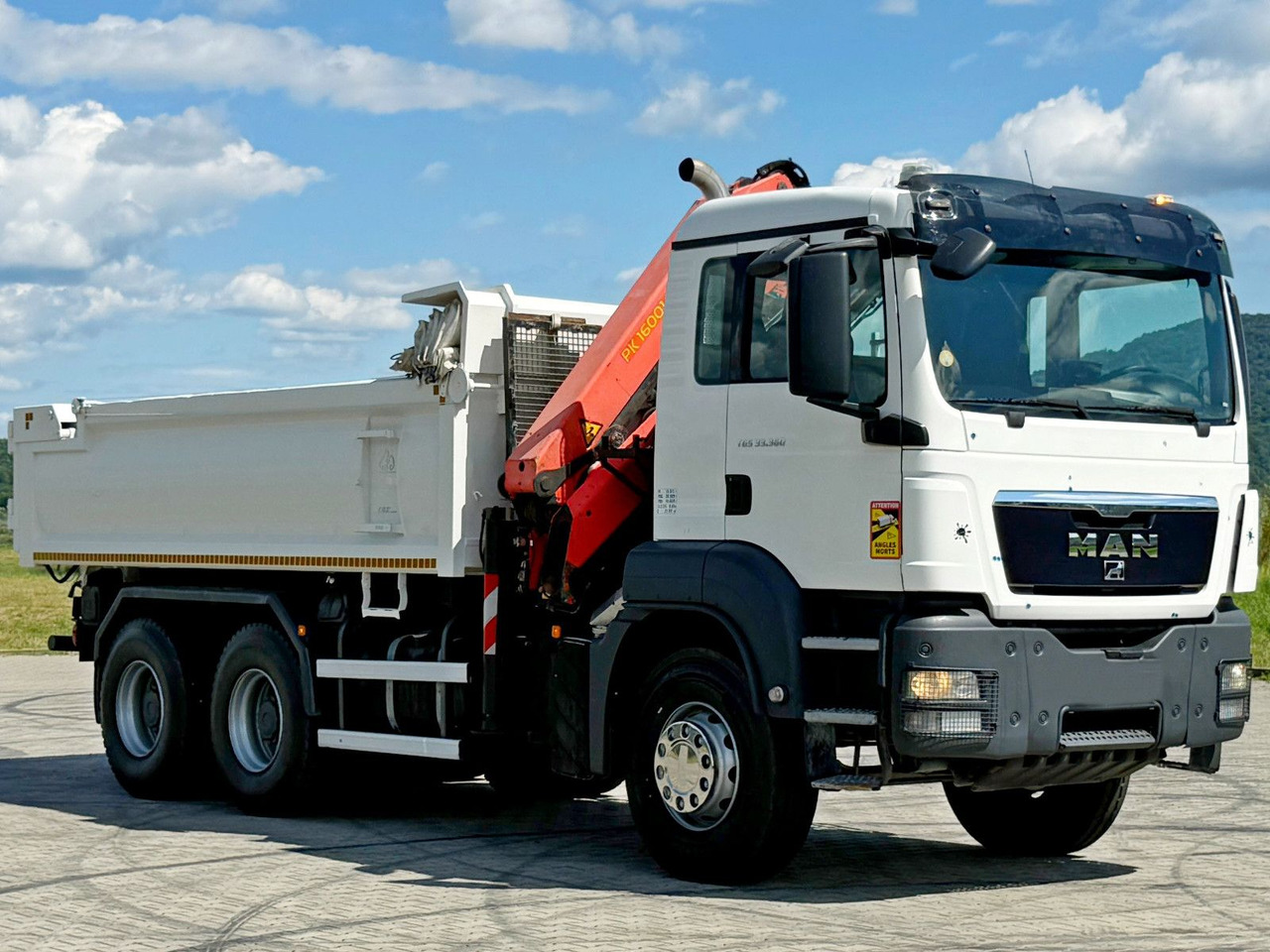 MAN TGS 33.360 * PK 16001 - KB + FUNK * 6x4 - Kamion sa dizalicom: slika 4 MAN TGS 33.360 * PK 16001 - KB + FUNK * 6x4 - Kamion sa dizalicom: slika 4