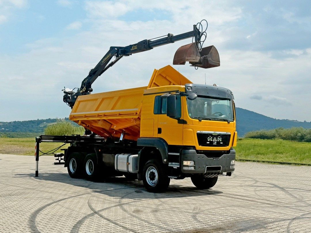 MAN TGS 33.480*KIPPER 5,10m * EPSILON E165Z76* 6x6 MAN TGS 33.480*KIPPER 5,10m * EPSILON E165Z76* 6x6 - Kamion sa dizalicom, Istovarivač: slika 2 MAN TGS 33.480*KIPPER 5,10m * EPSILON E165Z76* 6x6 MAN TGS 33.480*KIPPER 5,10m * EPSILON E165Z76* 6x6 - Kamion sa dizalicom, Istovarivač: slika 2