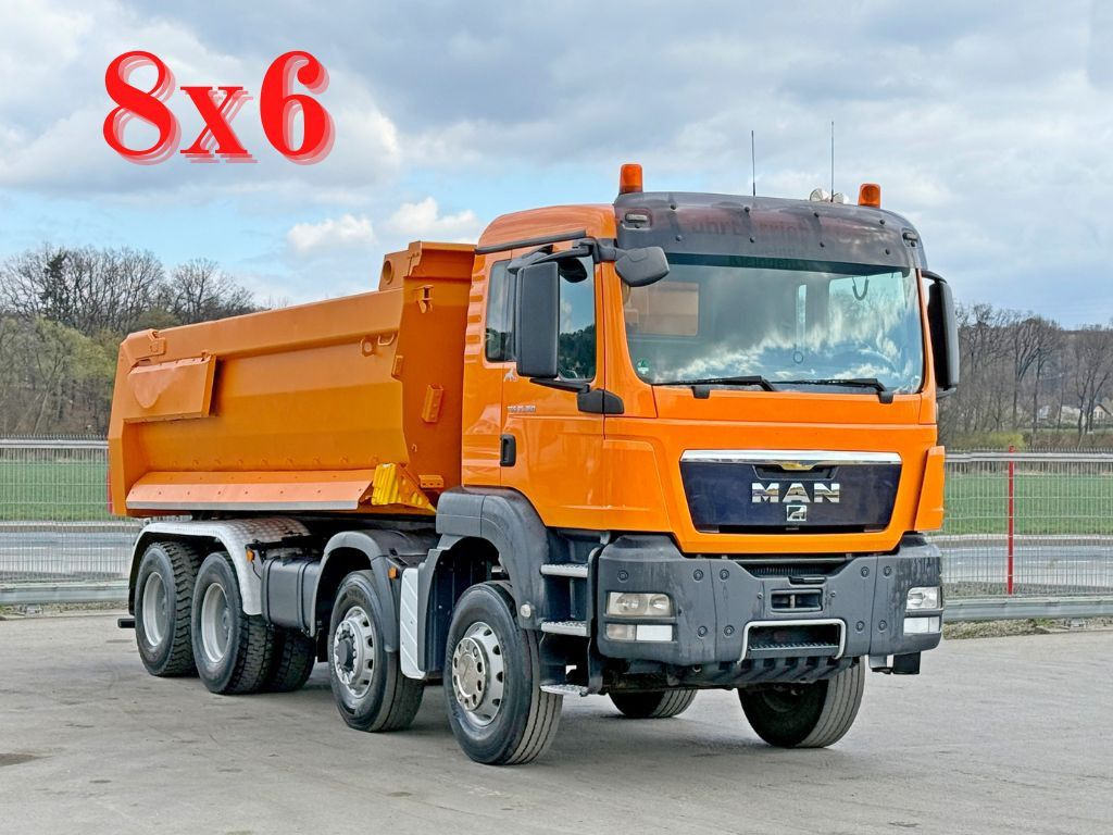 MAN TGS 35.360 KIPPER * 8x6 * TOPZUSTAND - Istovarivač: slika 1 MAN TGS 35.360 KIPPER * 8x6 * TOPZUSTAND - Istovarivač: slika 1