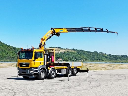 MAN TGS 35.480 * EFFER 395/6S + FUNK / 8x4 - Kamion sa dizalicom: slika 2 MAN TGS 35.480 * EFFER 395/6S + FUNK / 8x4 - Kamion sa dizalicom: slika 2