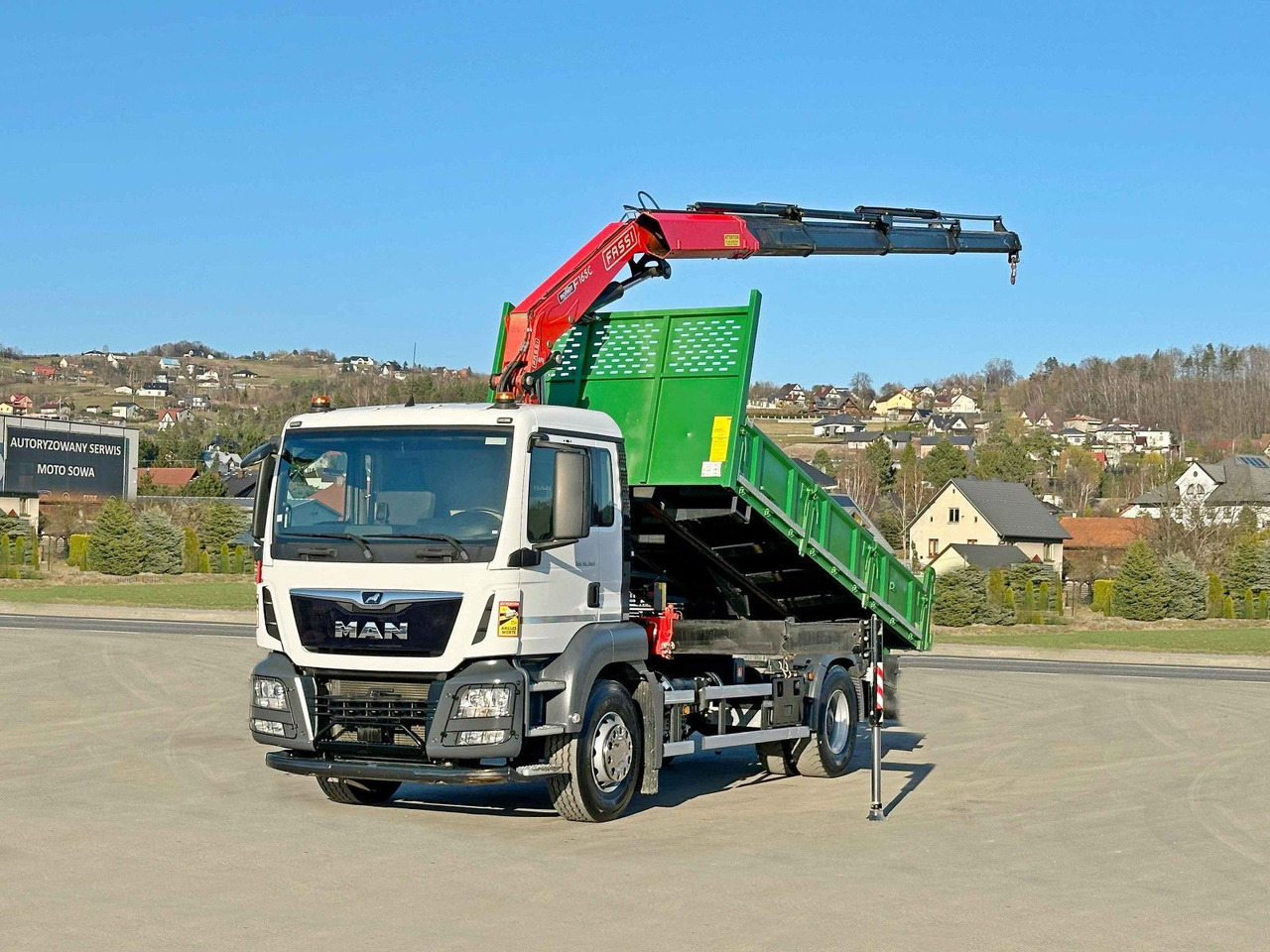 MAN TGS18.360 *FASSI F165A.C.24E + FUNK* TOPZUSTAND - Istovarivač, Kamion sa dizalicom: slika 2 MAN TGS18.360 *FASSI F165A.C.24E + FUNK* TOPZUSTAND - Istovarivač, Kamion sa dizalicom: slika 2