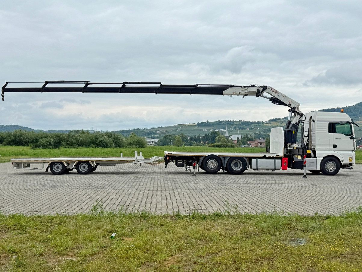 MAN TGX 26.440 * FASSI F455A.2.26E + FUNK + Anhänger - Kamion sa dizalicom: slika 5 MAN TGX 26.440 * FASSI F455A.2.26E + FUNK + Anhänger - Kamion sa dizalicom: slika 5