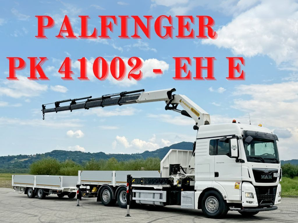 MAN TGX 26.440 * PK 41002-EH E + FUNK + Anhänger*TOP - Kamion sa dizalicom: slika 1 MAN TGX 26.440 * PK 41002-EH E + FUNK + Anhänger*TOP - Kamion sa dizalicom: slika 1