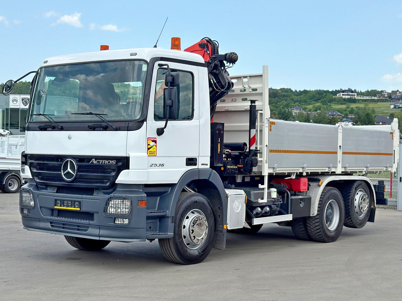 Mercedes-Benz ACTROS 2536* KIPPER 5,30m * PK 15500 + FUNK* TOP - Istovarivač, Kamion sa dizalicom: slika 3 Mercedes-Benz ACTROS 2536* KIPPER 5,30m * PK 15500 + FUNK* TOP - Istovarivač, Kamion sa dizalicom: slika 3