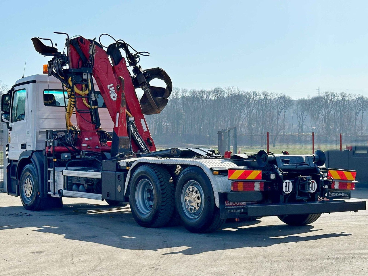 Kamion sa hidrauličnom kukom, Kamion sa dizalicom novi Mercedes-Benz ACTROS 2544 * ABROLLKIPPER * LHO L190Z(78) * TOP: slika 6