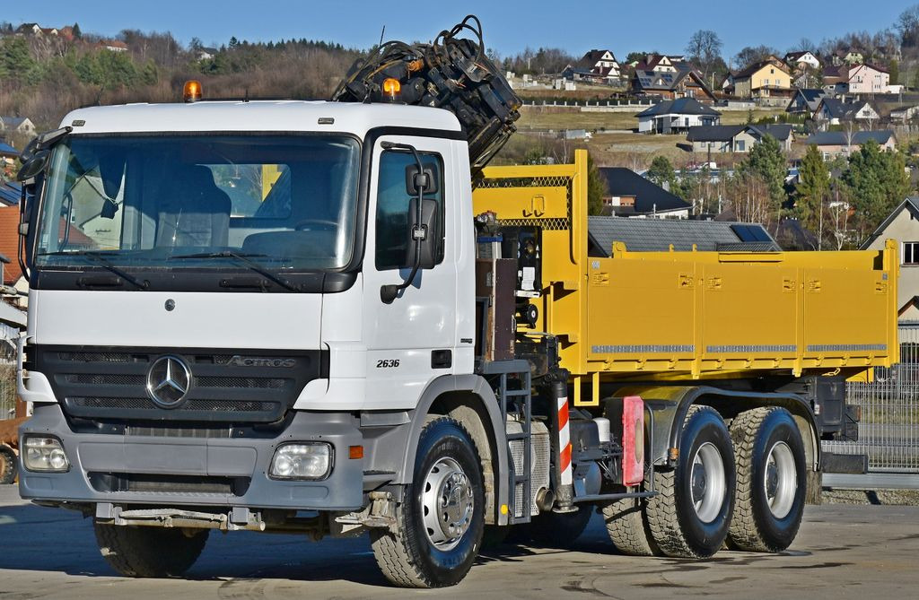Mercedes-Benz ACTROS 2636 * TEREX 165.2E - A4 + FUNK/6x4 Mercedes-Benz ACTROS 2636 * TEREX 165.2E - A4 + FUNK/6x4 - Kamion sa dizalicom, Istovarivač: slika 4 Mercedes-Benz ACTROS 2636 * TEREX 165.2E - A4 + FUNK/6x4 Mercedes-Benz ACTROS 2636 * TEREX 165.2E - A4 + FUNK/6x4 - Kamion sa dizalicom, Istovarivač: slika 4