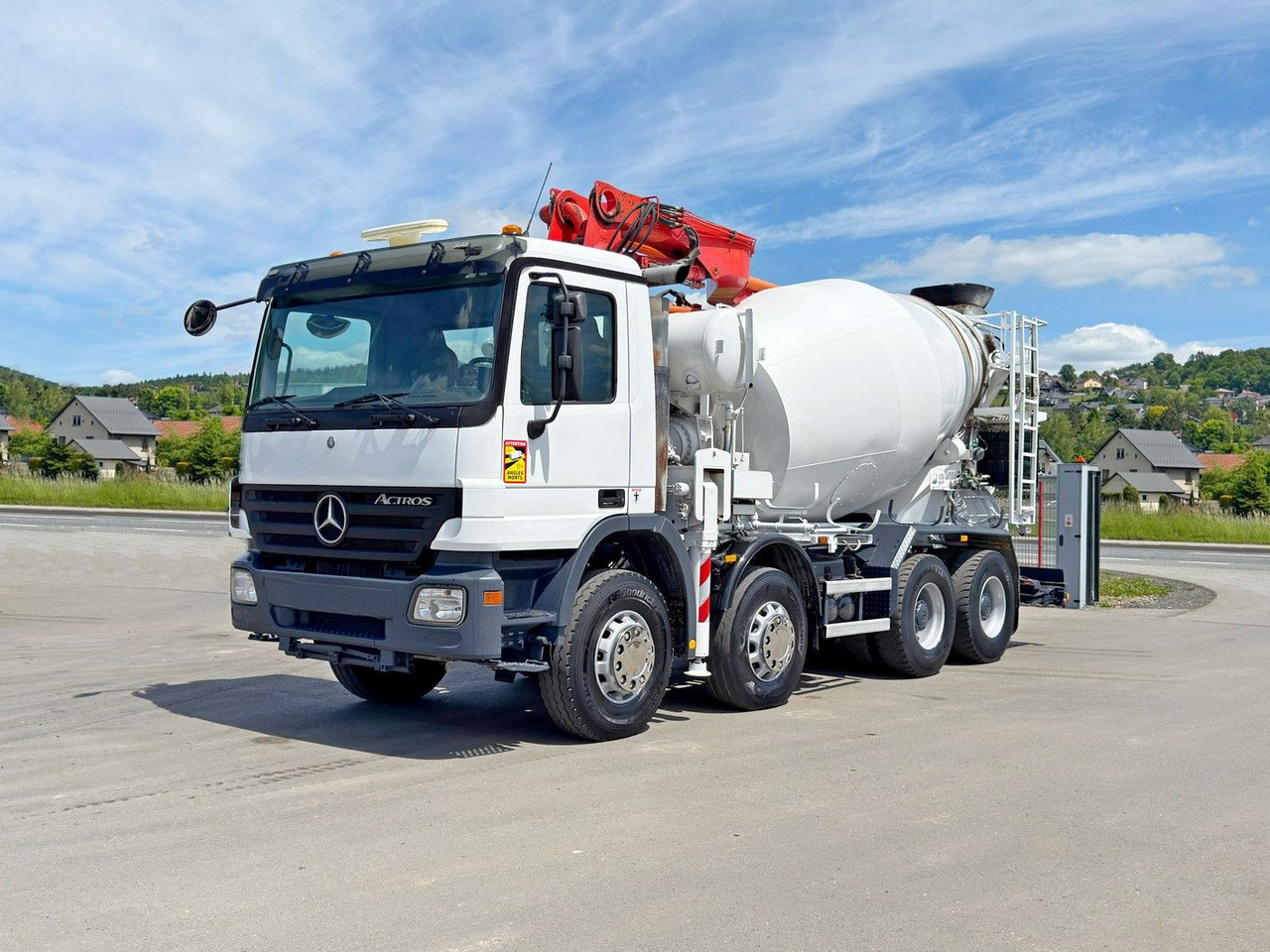 Mercedes-Benz ACTROS 3241* Betonpumpe 21m *8x4 * Top Zustand Mercedes-Benz ACTROS 3241* Betonpumpe 21m *8x4 * Top Zustand - Auto pumpa za beton: slika 2 Mercedes-Benz ACTROS 3241* Betonpumpe 21m *8x4 * Top Zustand Mercedes-Benz ACTROS 3241* Betonpumpe 21m *8x4 * Top Zustand - Auto pumpa za beton: slika 2
