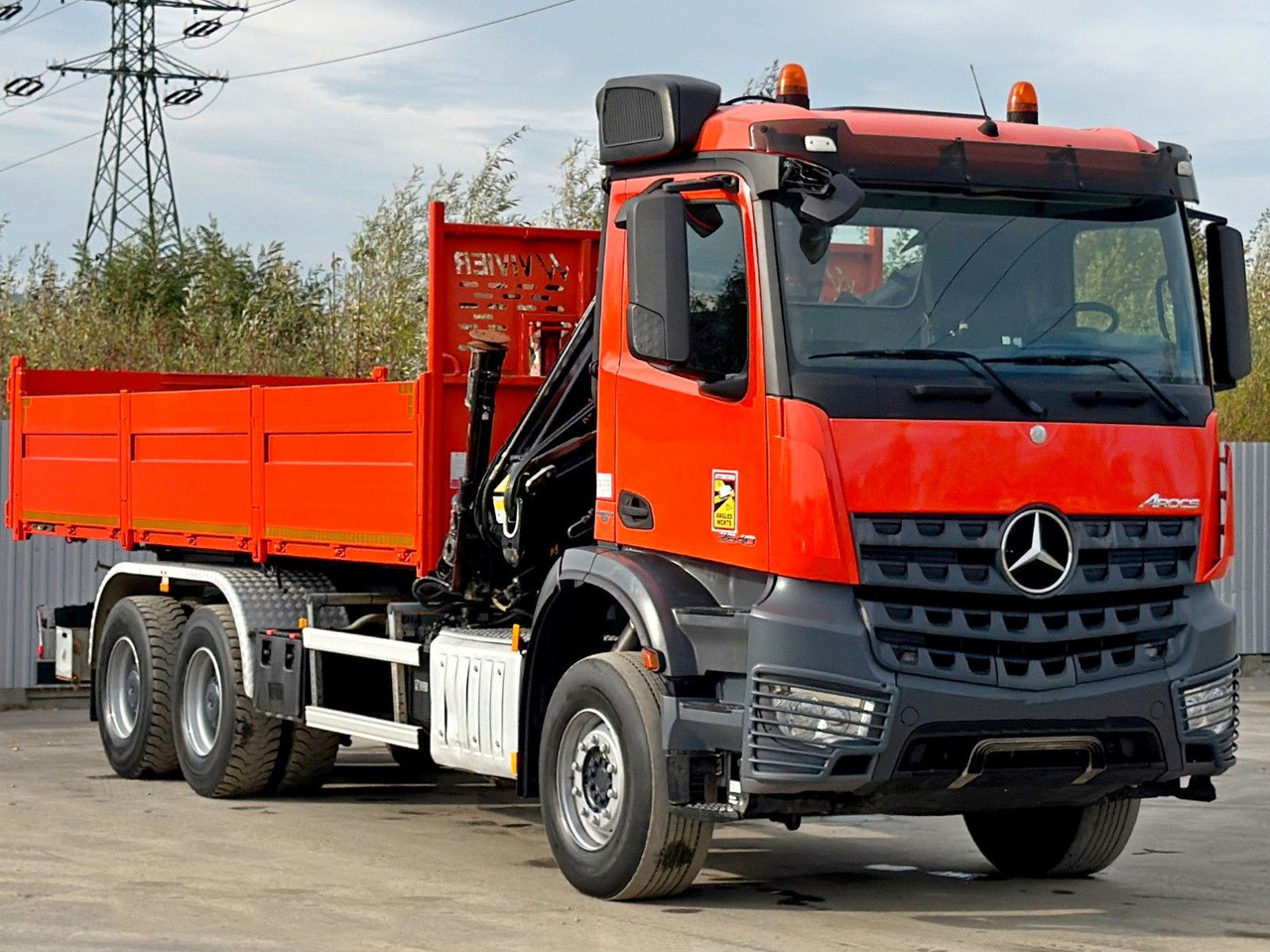 Mercedes-Benz AROCS 2640 *HIAB 144 BS - 3/FUNK  + * 6x4 - Istovarivač, Kamion sa dizalicom: slika 3 Mercedes-Benz AROCS 2640 *HIAB 144 BS - 3/FUNK  + * 6x4 - Istovarivač, Kamion sa dizalicom: slika 3