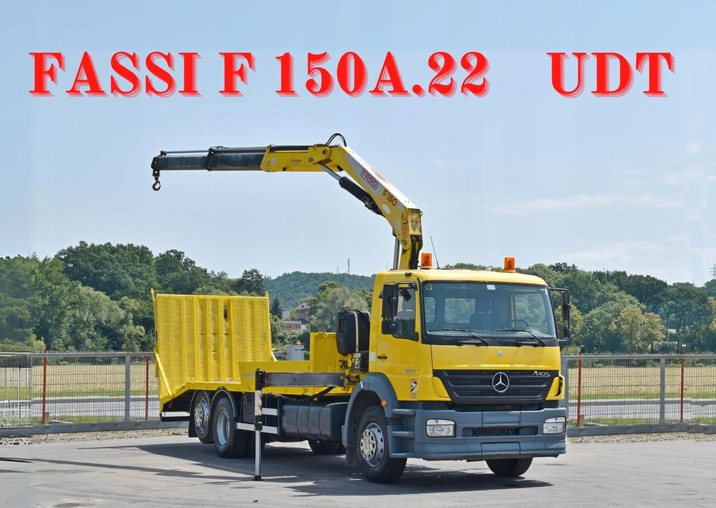 Mercedes-Benz AXOR 2533 ABSCHLEPPWAGEN 7,50 m + FASSI F150A.22 Mercedes-Benz AXOR 2533 ABSCHLEPPWAGEN 7,50 m + FASSI F150A.22 - Šlep vozilo: slika 1 Mercedes-Benz AXOR 2533 ABSCHLEPPWAGEN 7,50 m + FASSI F150A.22 Mercedes-Benz AXOR 2533 ABSCHLEPPWAGEN 7,50 m + FASSI F150A.22 - Šlep vozilo: slika 1