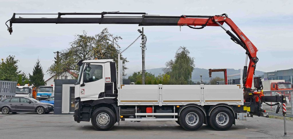 Renault C 380*PRITSCHE 5,45m*FASSI F175A.0.22+ FUNK/6x4 - Kamion sa dizalicom, Kamion sa tovarnim sandukom: slika 5 Renault C 380*PRITSCHE 5,45m*FASSI F175A.0.22+ FUNK/6x4 - Kamion sa dizalicom, Kamion sa tovarnim sandukom: slika 5