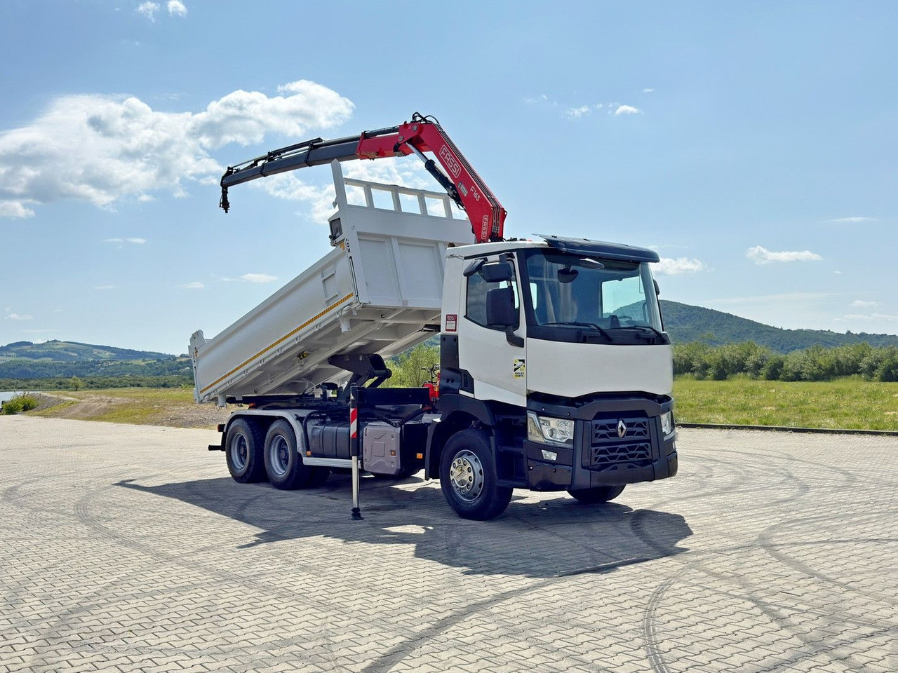 Renault C 430 * FASSI F165A.0.23 + FUNK * 6x4 - Istovarivač, Kamion sa dizalicom: slika 2 Renault C 430 * FASSI F165A.0.23 + FUNK * 6x4 - Istovarivač, Kamion sa dizalicom: slika 2